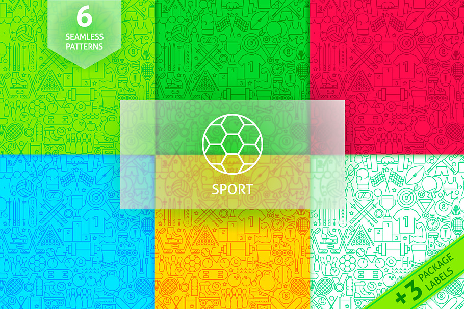 Sport Line Tile Patterns