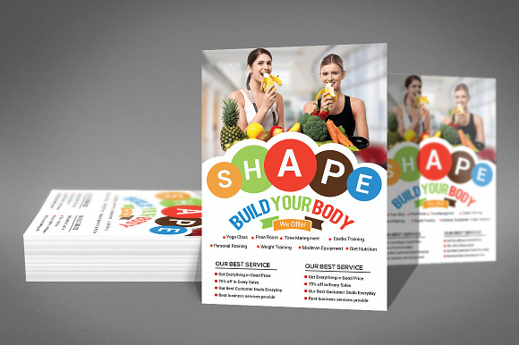 Dietitian Flyer in Flyer Templates - product preview 2
