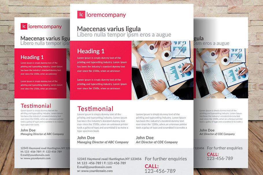Creative Business Flyer Template in Flyer Templates - product preview 8