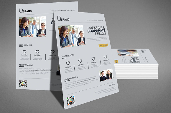 Family Law Attorneys Flyer in Flyer Templates - product preview 1
