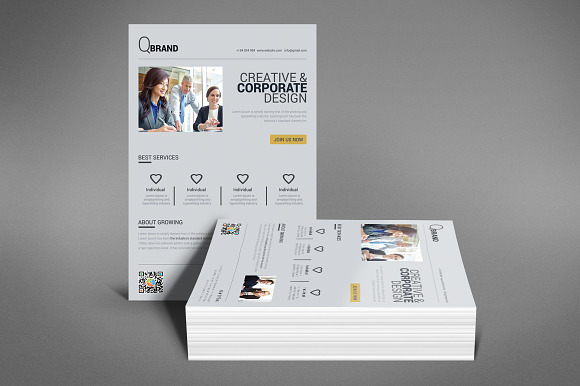 Family Law Attorneys Flyer in Flyer Templates - product preview 3