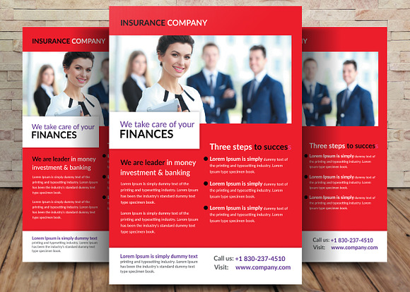 Insurance Flyer Psd in Flyer Templates - product preview 3