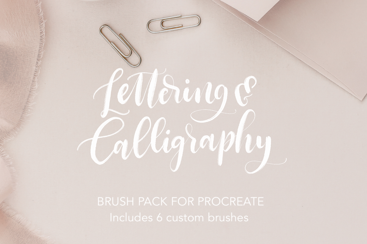 Procreate Lettering Brushes in Add-Ons - product preview 8