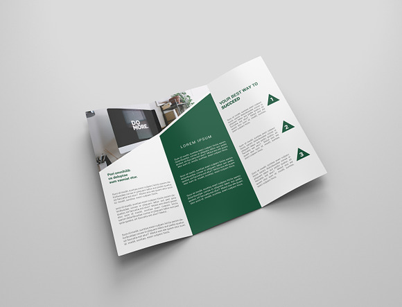 Business Tri-fold Brochures in Brochure Templates - product preview 1