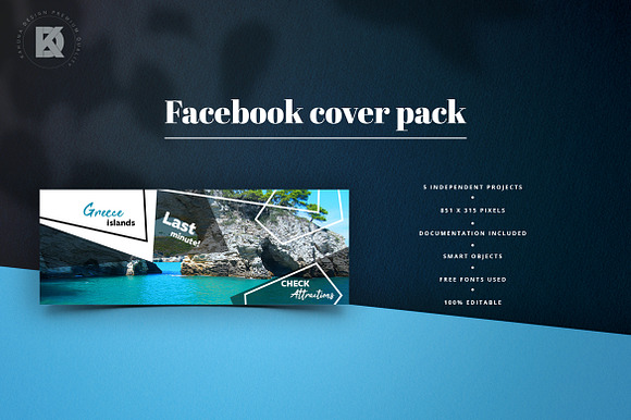 Facebook Holiday Social Media Pack in Facebook Templates - product preview 3
