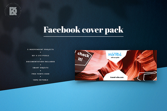 Facebook Holiday Social Media Pack in Facebook Templates - product preview 4