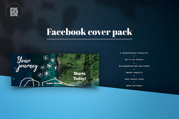 Facebook Holiday Social Media Pack in Facebook Templates - product preview 5