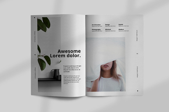 AERO - Minimal Brochure in Brochure Templates - product preview 2