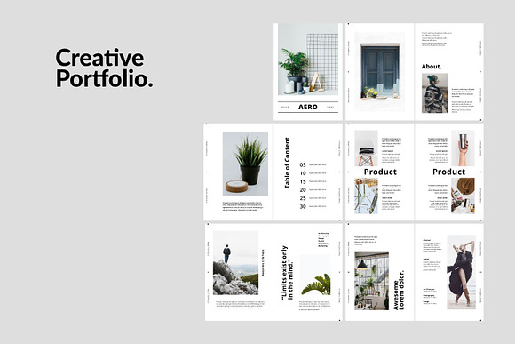 AERO - Minimal Brochure in Brochure Templates - product preview 5