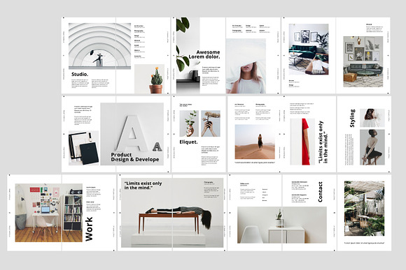 AERO - Minimal Brochure in Brochure Templates - product preview 6