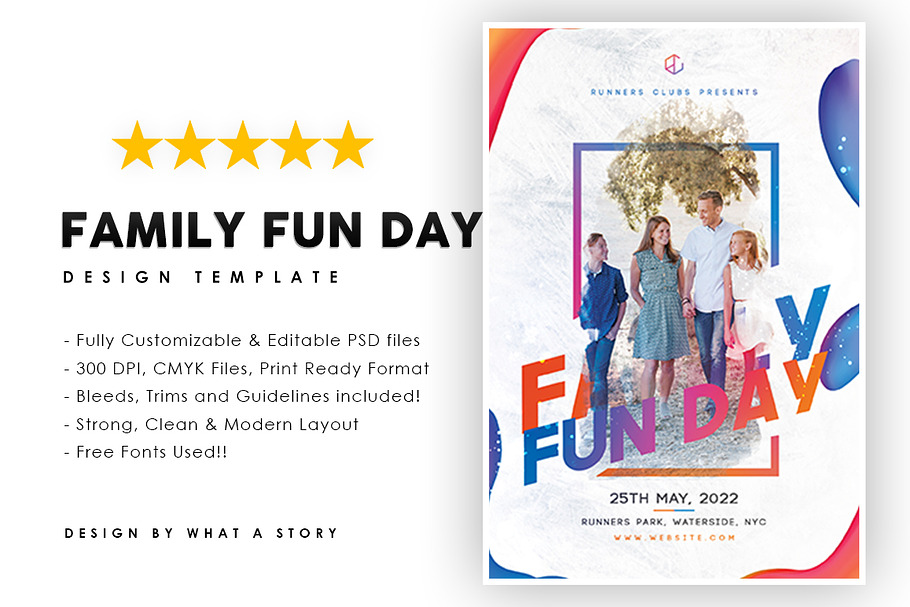 Family Fun Day in Flyer Templates - product preview 8