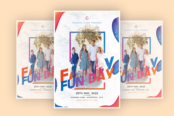 Family Fun Day in Flyer Templates - product preview 1