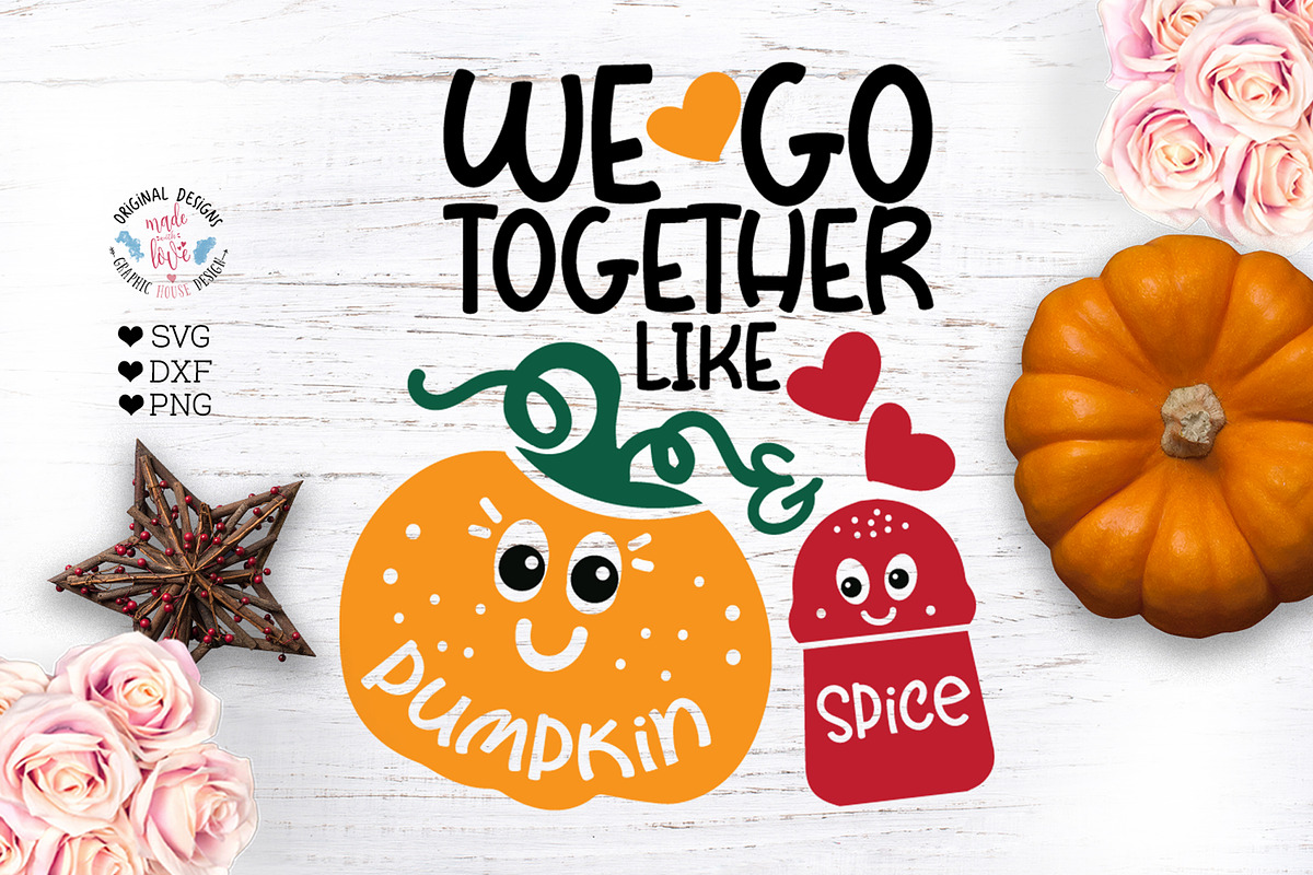 We Go Together Like Pumpkin n Spice in Illustrations - product preview 8