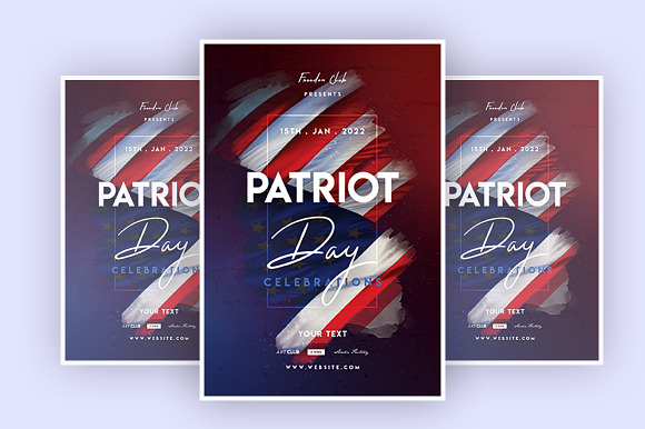 Patriot Day in Flyer Templates - product preview 1