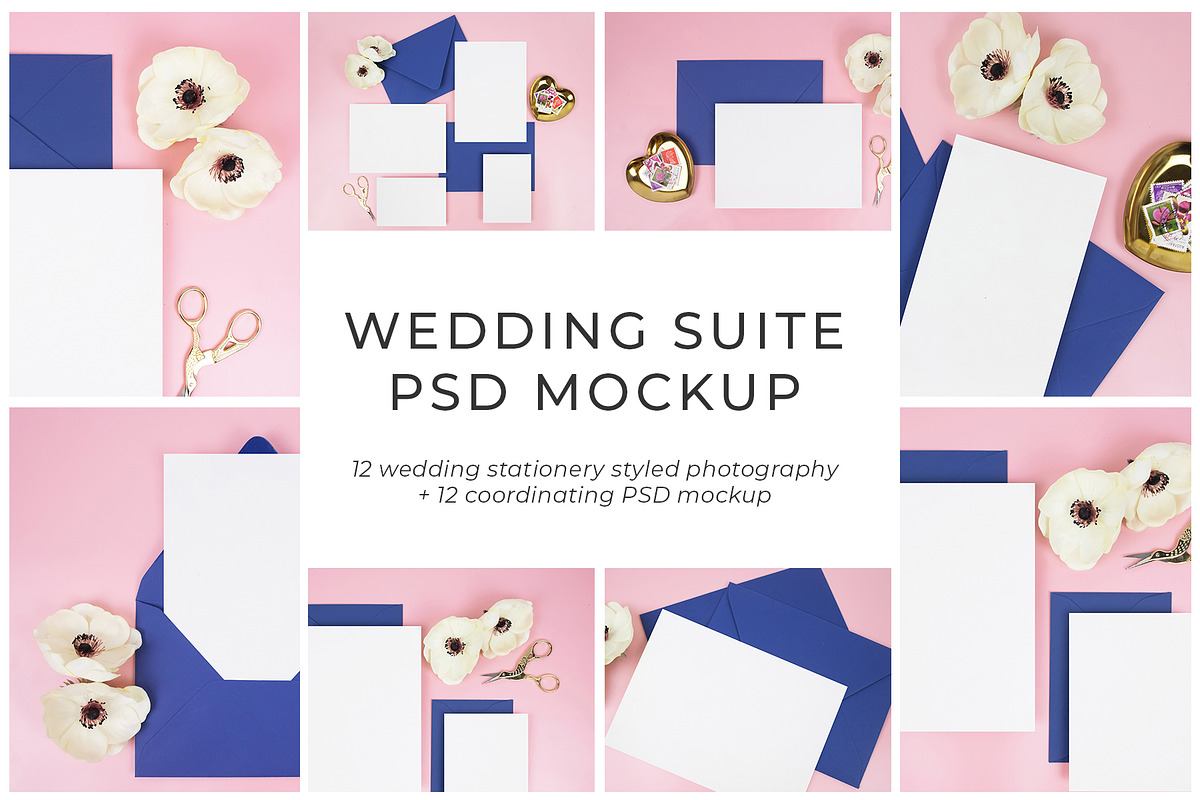Wedding Stationery Mockup Bundle 2 in Print Mockups - product preview 8