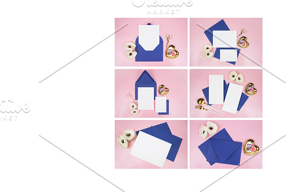 Wedding Stationery Mockup Bundle 2 in Print Mockups - product preview 2