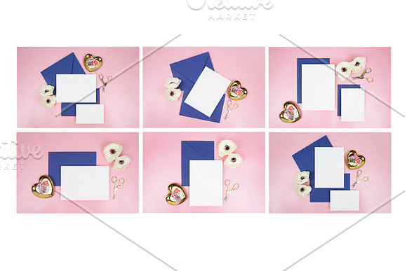 Wedding Stationery Mockup Bundle 2 in Print Mockups - product preview 3