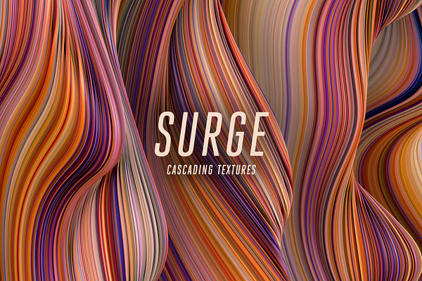 Surge: Fluid Cascading Textures