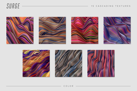 Surge: Fluid Cascading Textures in Textures - product preview 12