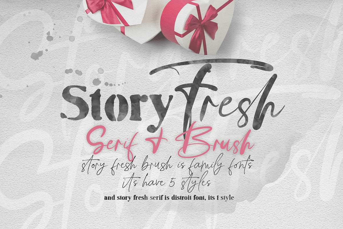 Story Fresh in Script Fonts - product preview 8