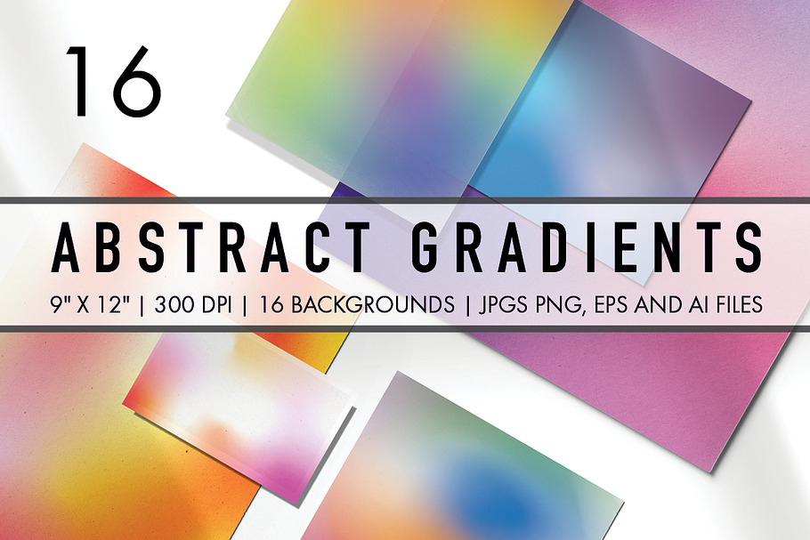 Abstract Gradients in Textures - product preview 8