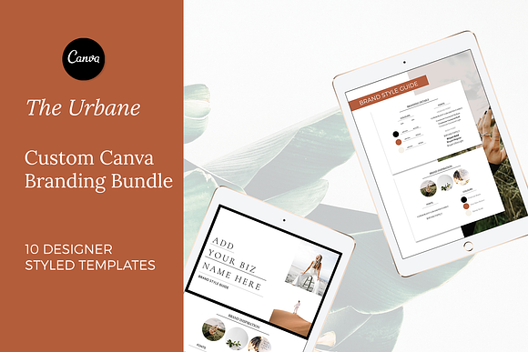 Canva Branding Bundle: THE URBANE in Stationery Templates - product preview 1