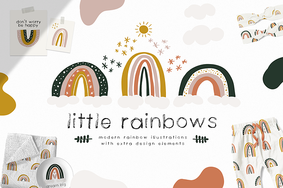 Little Rainbows - Illustrations in Illustrations - product preview 11