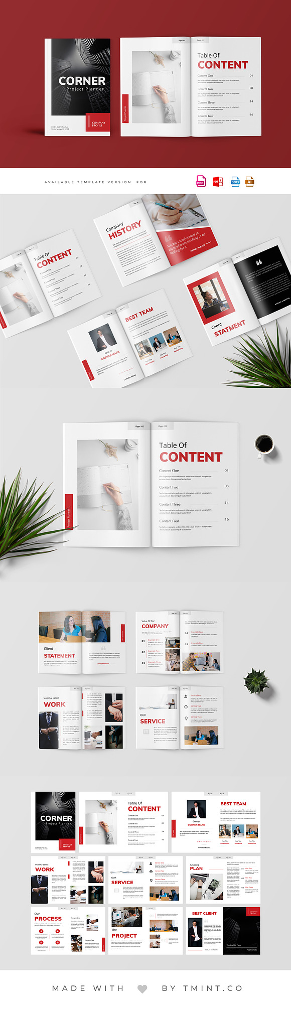 Company Proposal Template in Brochure Templates - product preview 4