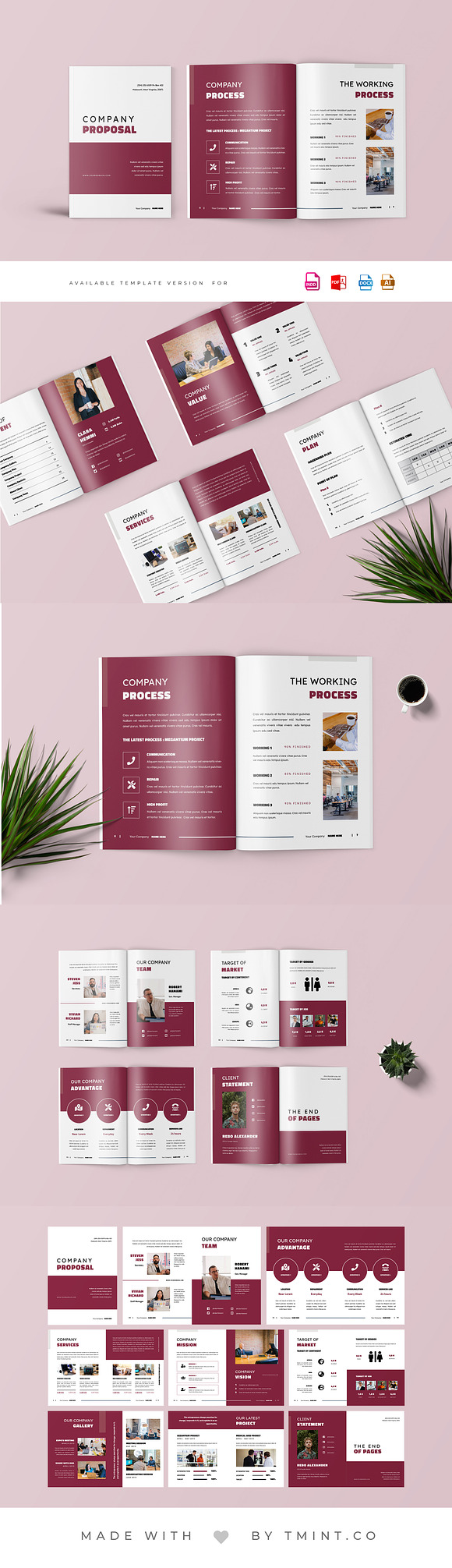Client Proposal Template in Brochure Templates - product preview 4