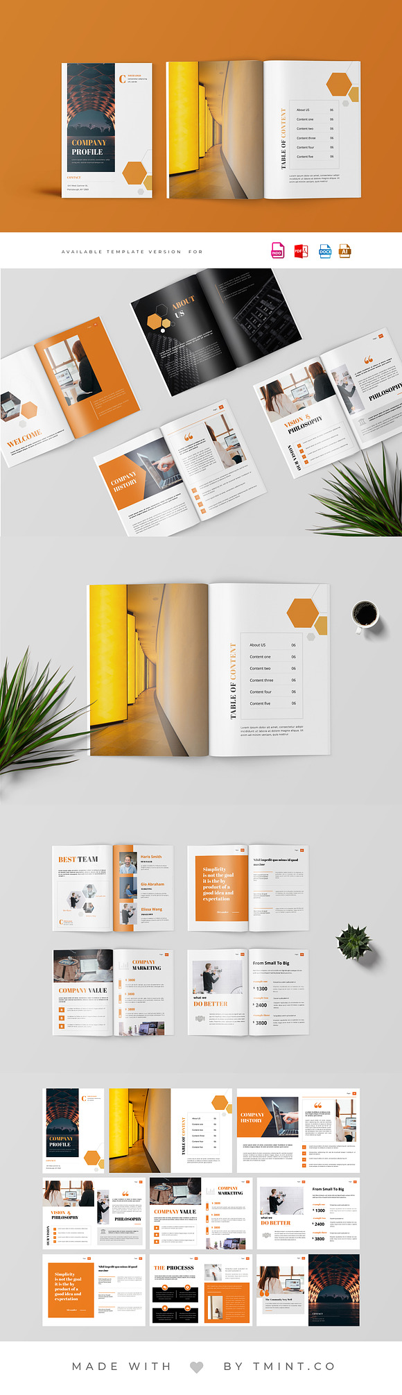 Company Project Proposal in Brochure Templates - product preview 4