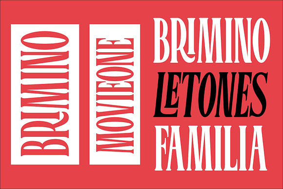 BROMTONE in Serif Fonts - product preview 2