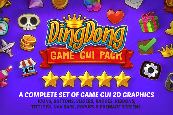 DINGDONG - Game GUI Pack