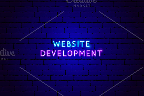 Web Development SEO Neon in Neon Icons - product preview 10