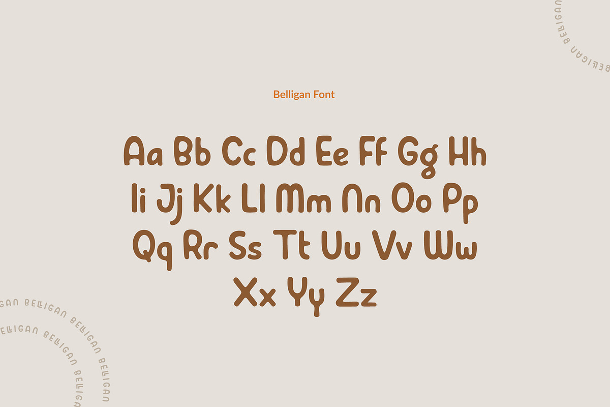 Belligan in Sans-Serif Fonts - product preview 8