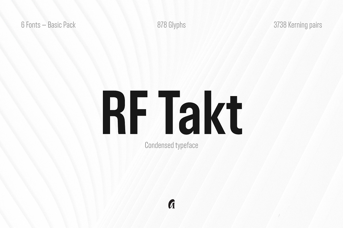 RF Takt Basic Pack in Sans-Serif Fonts - product preview 8