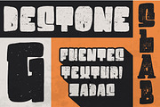 Destone - 2 Styled Font