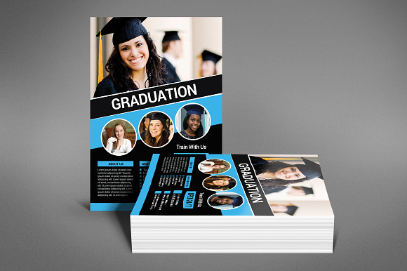 Graduation Flyer in Flyer Templates - product preview 3