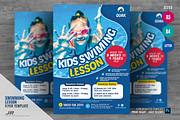 Swimming Tutorial Services Flyer