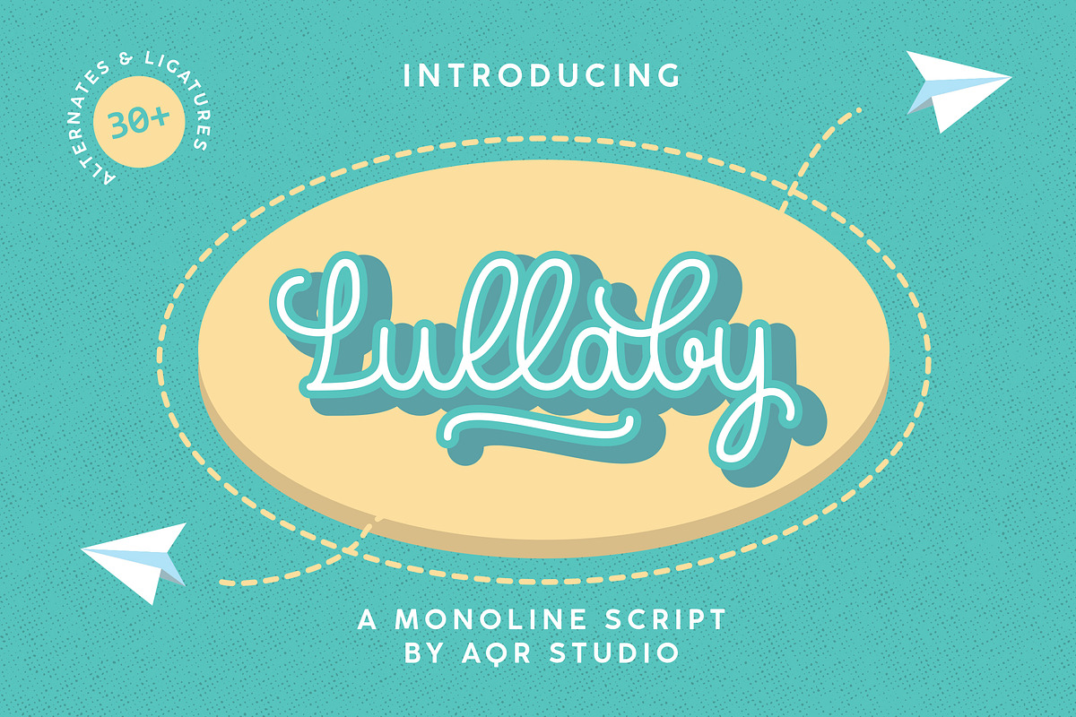Lullaby Playful Typeface in Script Fonts - product preview 8