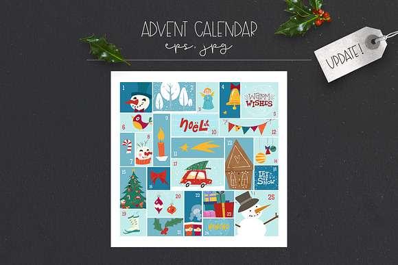 Oh, Holy Night! X-mas Decoration Kit in Illustrations - product preview 16