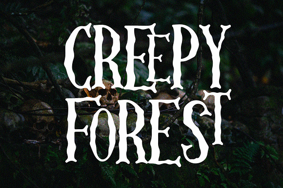 Skellington Hollow - Creepy Font in Display Fonts - product preview 2
