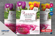 Flower Shop Services Flyer