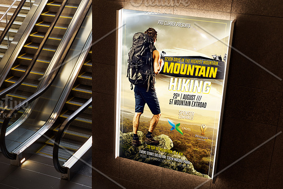 Hiking Flyer in Flyer Templates - product preview 1