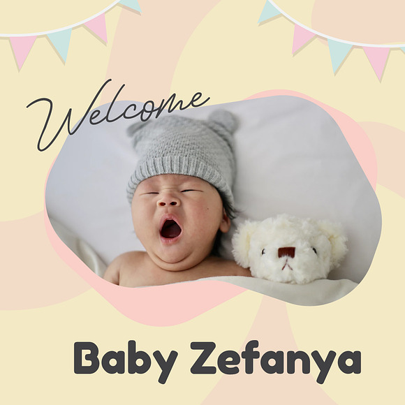 Baby Media Banners in Social Media Templates - product preview 2