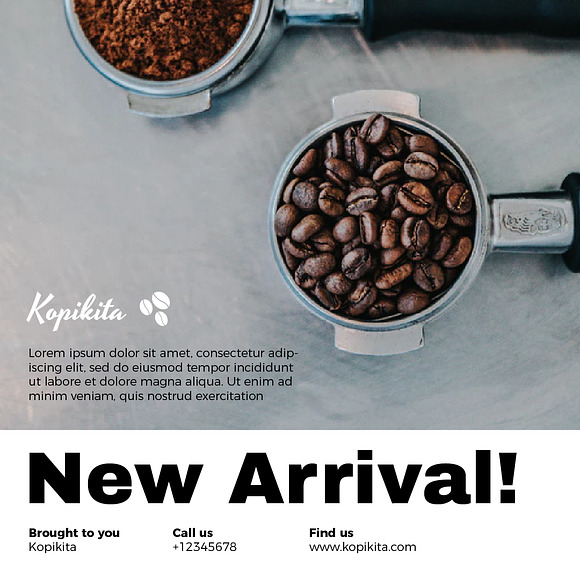Social Media Coffee in Instagram Templates - product preview 5