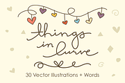Things in Lurve - 30 Vector Objects