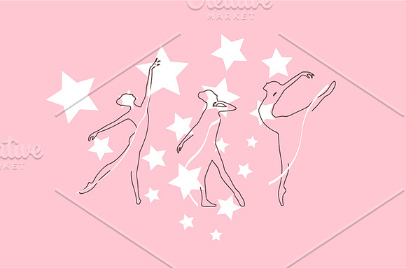 Let's Dance Illustration Kit in Illustrations - product preview 2