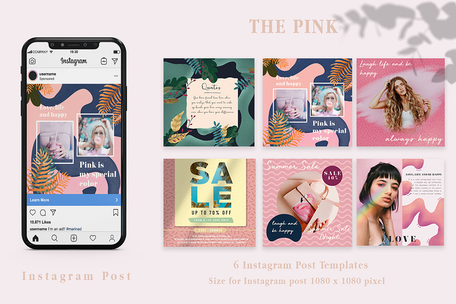 Instagram Post in Instagram Templates - product preview 8