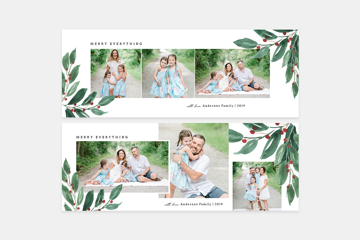 Christmas Facebook  Cover FB030 in Facebook Templates - product preview 8