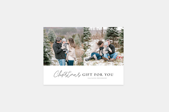 Photographer Gift Certificates GC012 in Card Templates - product preview 1
